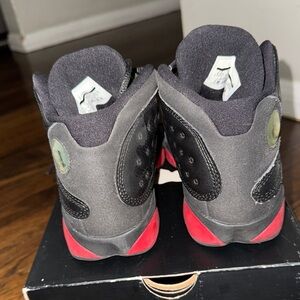Jordan Kids Shoes Black and Red